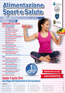 Alimentazione e Sport, il programma
